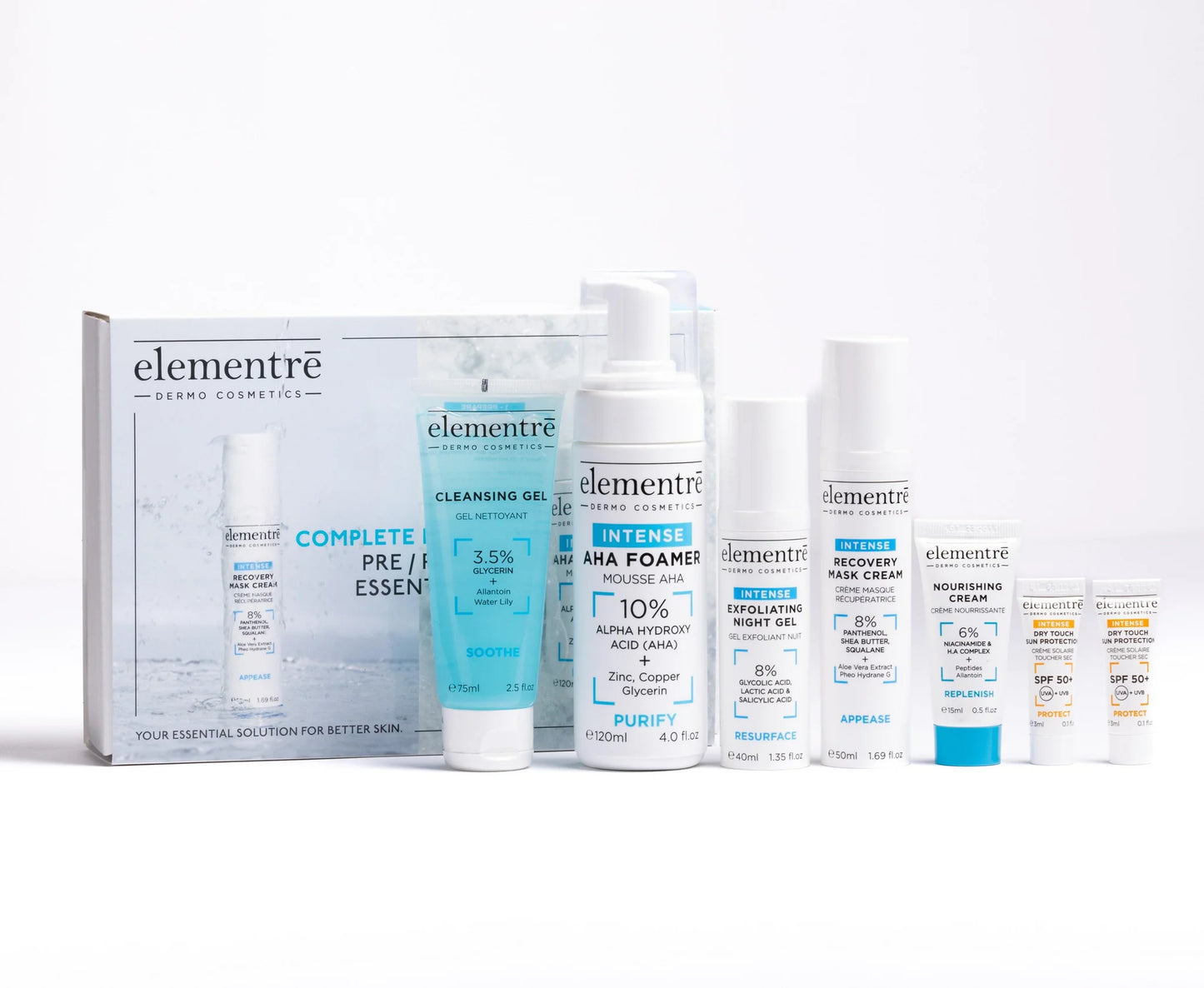 Kit de protocole complet pré/post essentiel en 3 étapes