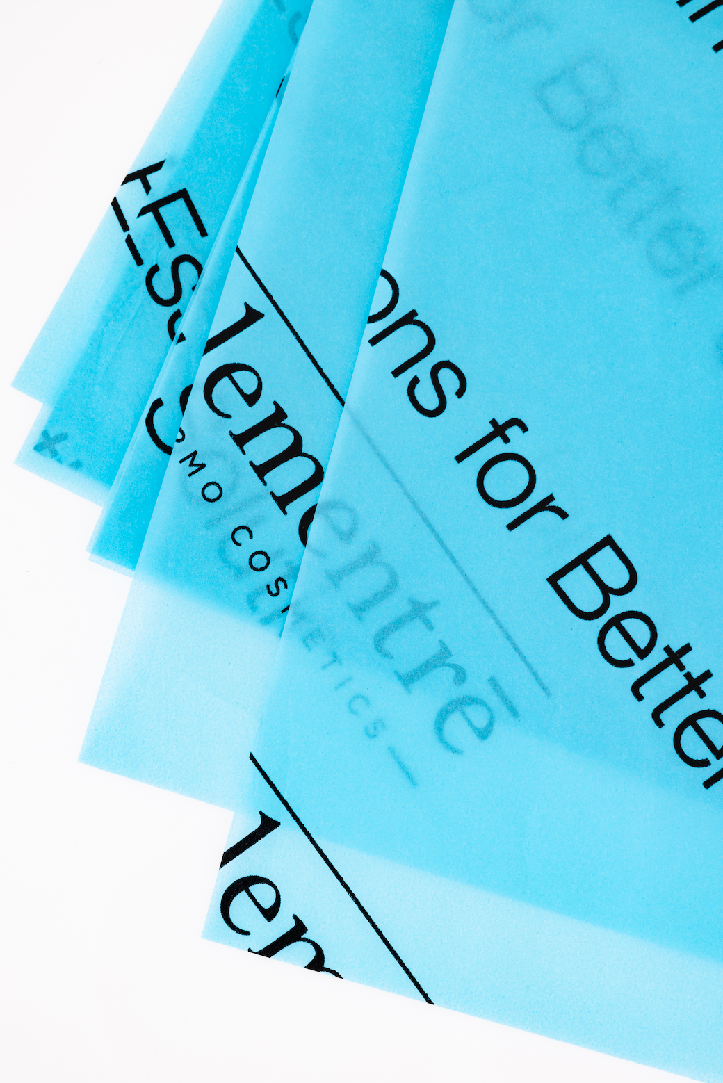 PAPIER DE SOIE BLEU 200 pièces