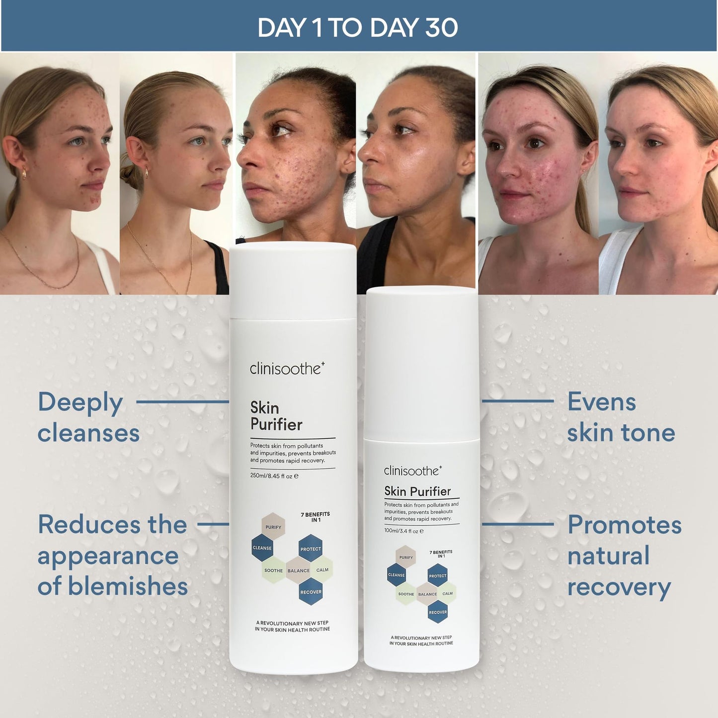 11+1 Free CLINISOOTHE SKIN PURIFIER 250ML