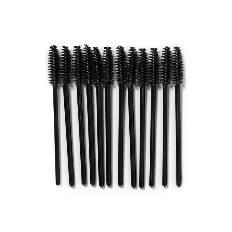 Brosses à mascara jetables 25 pièces