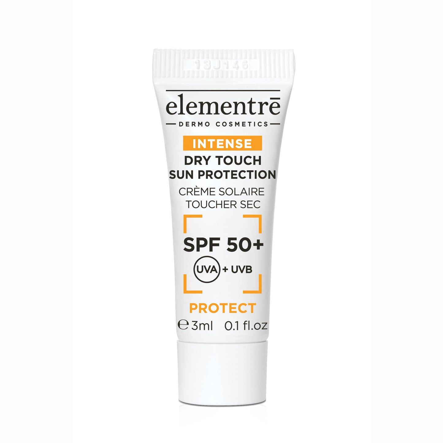 SPF 50+ Toucher Sec 3 ml 10 pièces