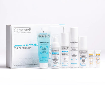 3-Step Complete Protocol Kit For Clear Skin