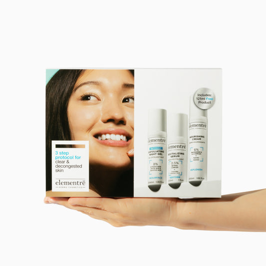 3 Step Protocol Box Elementre - Vette & Verstopte Huid