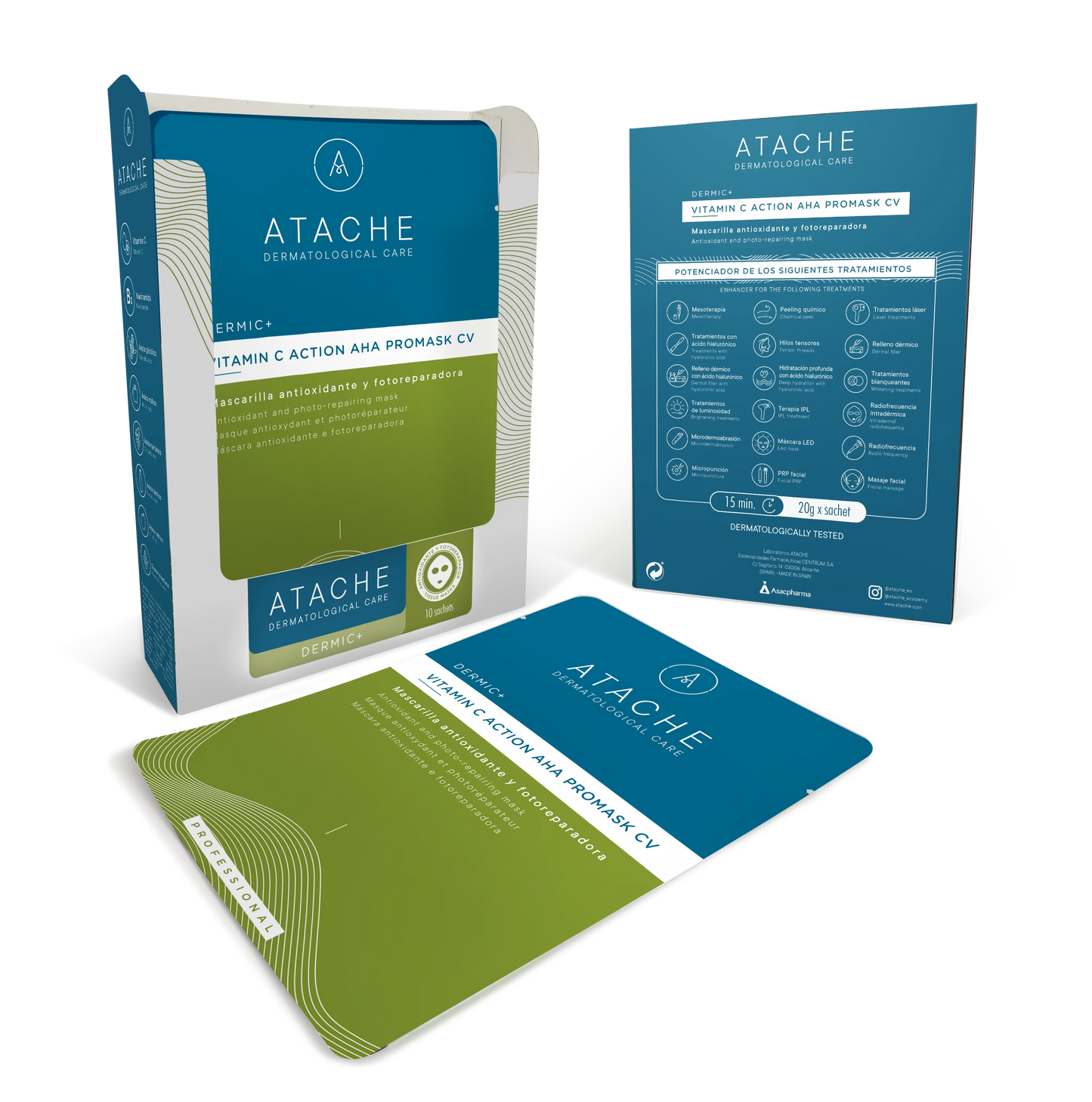Dermic+ Vitamin C Action Aha Promask CV (10x mask 20g)