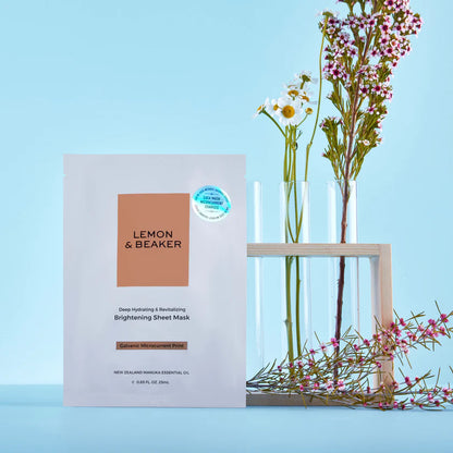 NEW Microcurrent Brightening Sheet Mask 5stuks