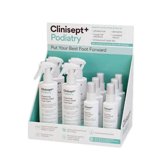 DISPLAY CLINISEPT PODIATRY